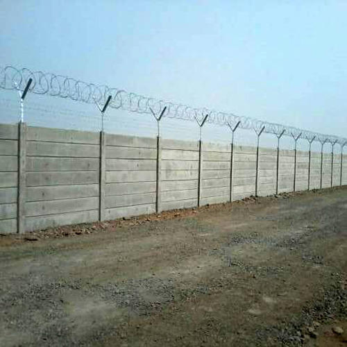 pre casted compound boundary wall